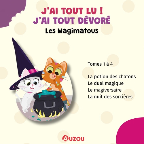 Couverture audiobook de Les Magimatous - L'intégrale, de Benedetta Capriotti, Julien Hervieux
