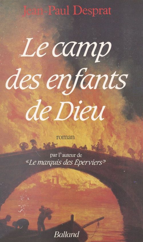 Couverture ebook de Le camp des enfants de Dieu, de Jean-Paul Desprat