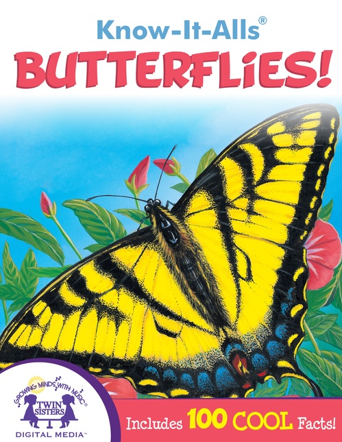 ebook cover of Know-It-Alls! Butterflies, by Darlene Freeman