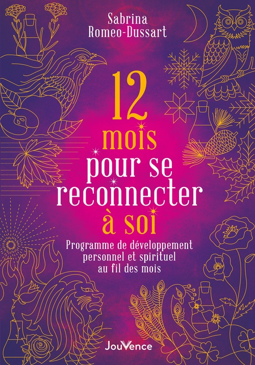 Couverture ebook de 12 mois pour se reconnecter à soi, de Sabrina Romeo-Dussart