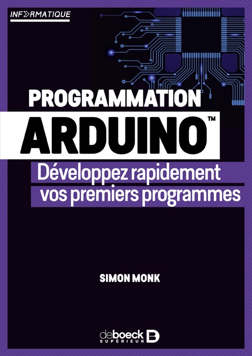 Couverture ebook de Programmation Arduino : Développez rapidement vos premiers programmes, de Collectif