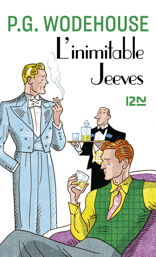 Couverture ebook de L'inimitable Jeeves, de Pelham Grenville Wodehouse