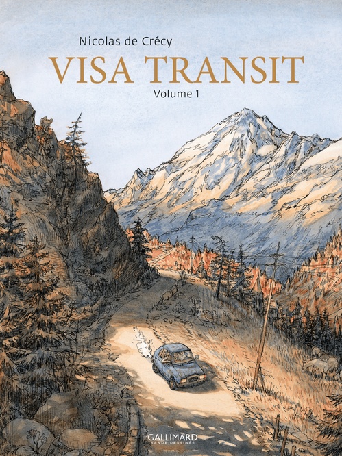 ebook cover of Visa Transit (Volume 1), by Nicolas de Crécy