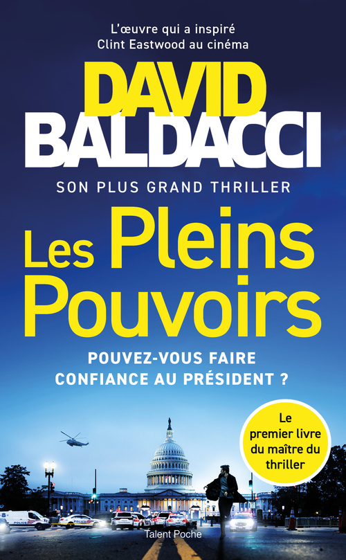 Couverture ebook de Les pleins pouvoirs, de David Baldacci
