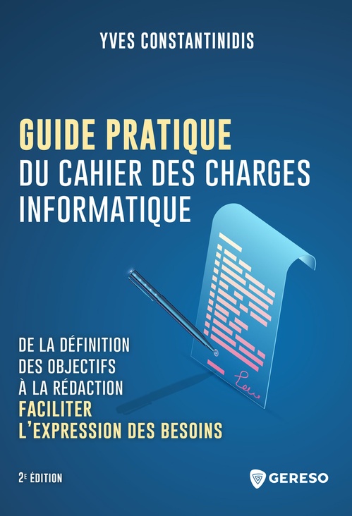 ebook cover of Guide pratique du cahier des charges informatique, by Yves Constantinidis