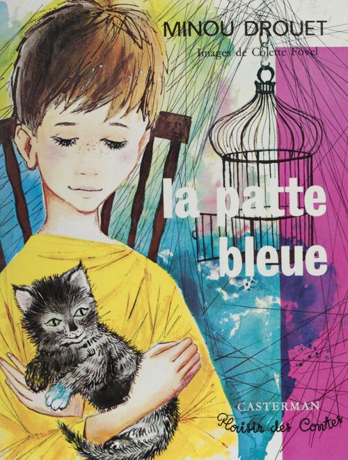 ebook cover of La patte bleue, by Minou Drouet