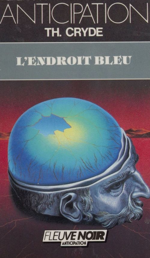 ebook cover of L'Endroit bleu, by T. Cryde