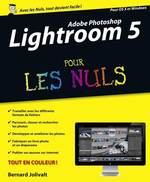 ebook cover of Adobe Lightroom 5 pour les nuls, by Bernard Jolivalt