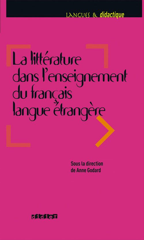 Couverture ebook de Littérature dans l'enseignement du FLE - Ebook, de Anne Aubert-godard