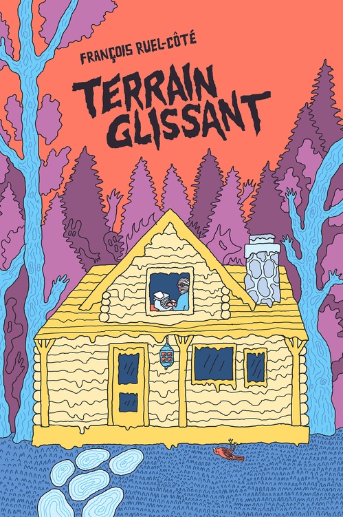 Couverture ebook de Terrain glissant, de François Ruel-Côté