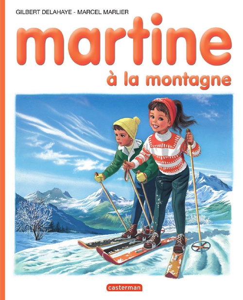 ebook cover of Martine à la montagne, by Gilbert Delahaye, Marcel Marlier