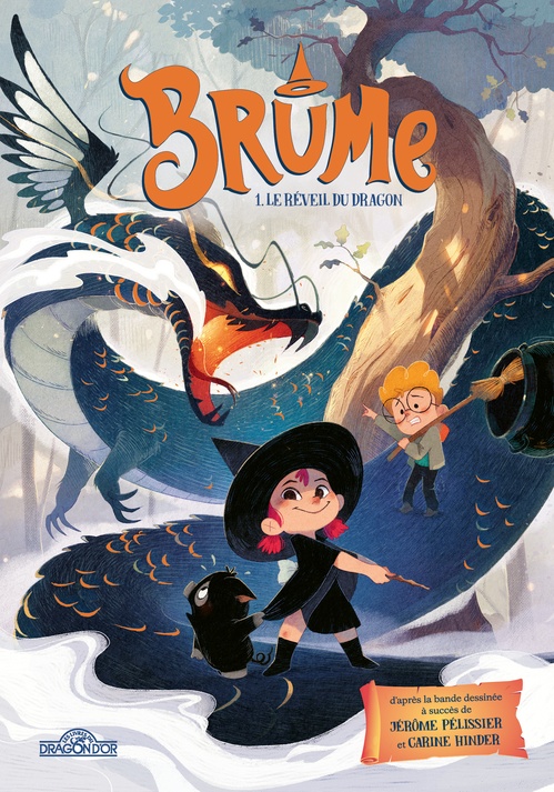 Couverture ebook de Brume - Tome 1 Le Réveil du dragon, de Glenat, Carine Hinder, Jérôme Pélissier