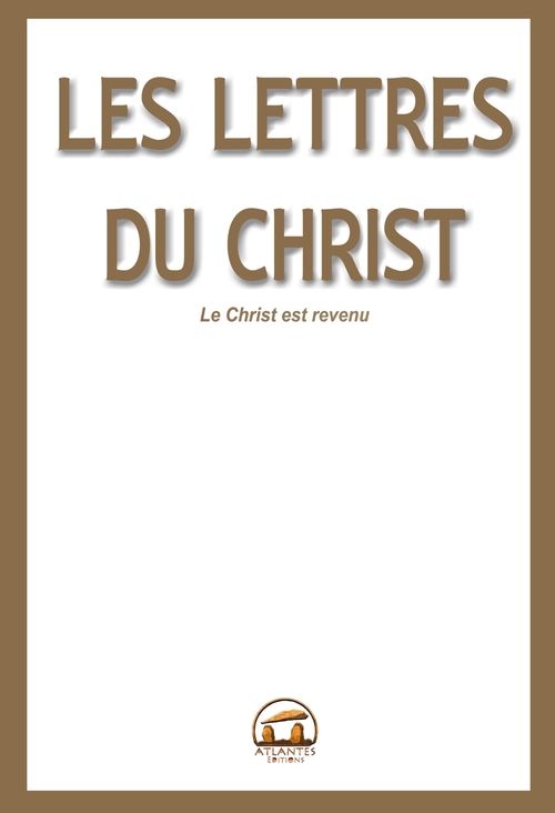 Couverture ebook de Les lettres du Christ, de La porte parole