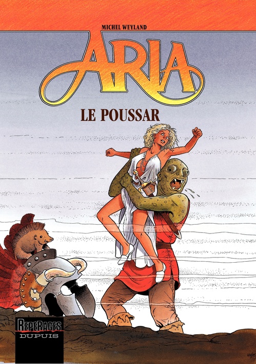 Couverture ebook de Aria - Tome 23 - Le Poussar, de Michel Weyland