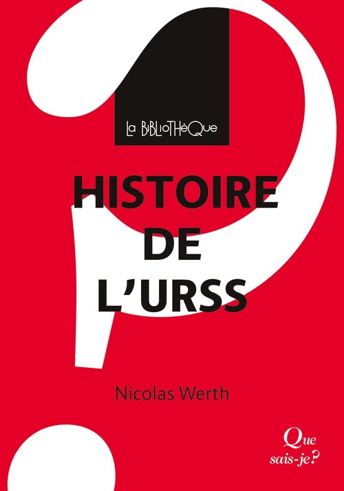 Couverture ebook de Histoire de l'URSS, de Nicolas Werth