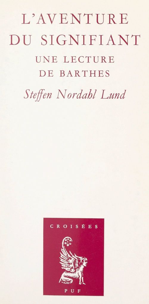 ebook cover of L'aventure du signifiant, by Steffen Nordahl Lund
