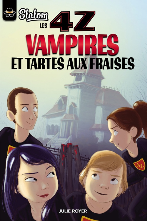 Couverture ebook de Vampires et tartes aux fraises, de Julie Royer