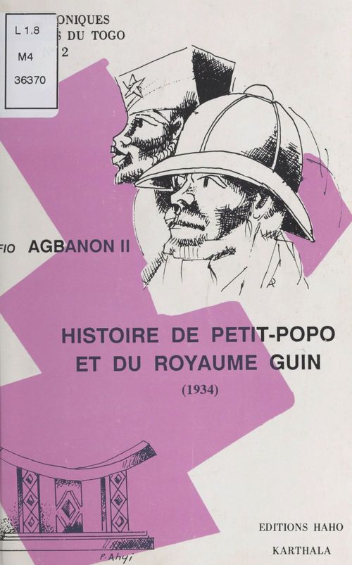 ebook cover of Histoire de Petit-Popo et du royaume Gui, by Agbanon