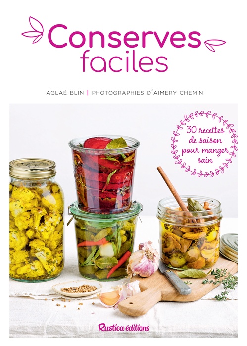 ebook cover of Conserves faciles, by Aglaé Blin