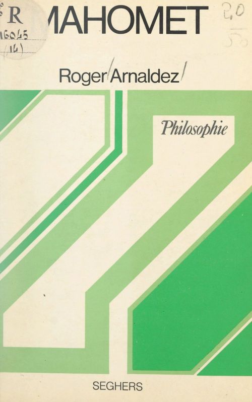 ebook cover of Mahomet, by Roger Arnaldez