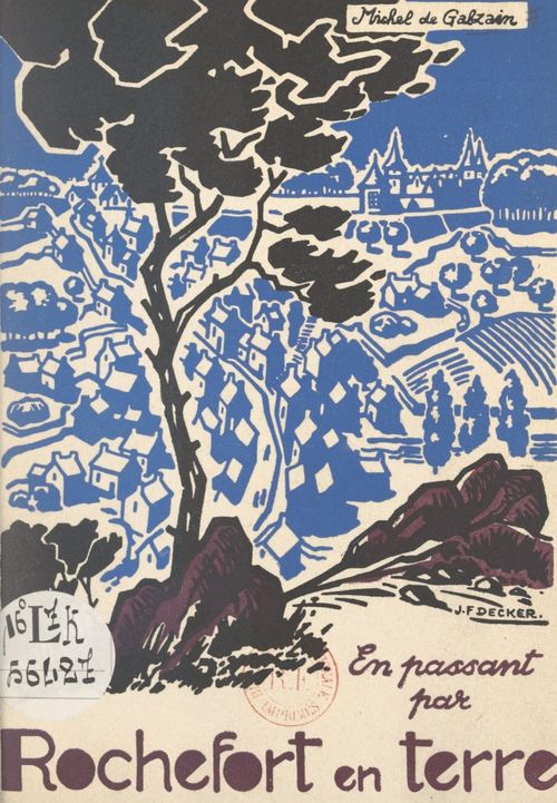Couverture ebook de En passant par Rochefort-en-Terre, de Michel De Galzain
