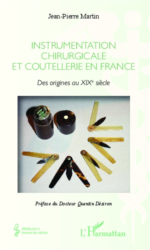 ebook cover of Instrumentation chirurgicale en France, by Jean-Pierre Martin