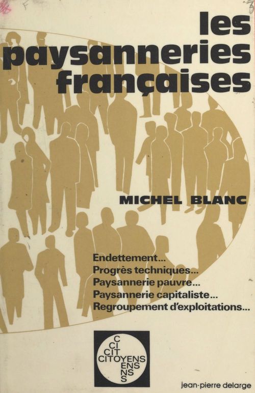 ebook cover of Les paysanneries françaises, by Michel Blanc