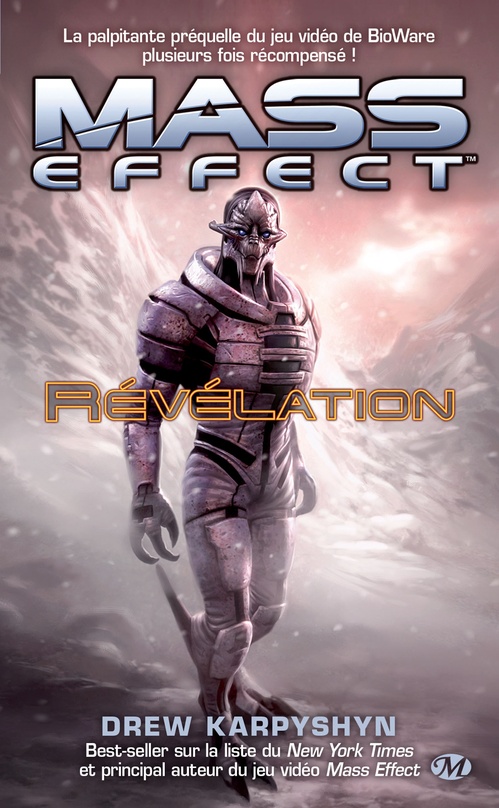 Couverture ebook de Mass Effect, T1 : Révélation, de Drew Karpyshyn