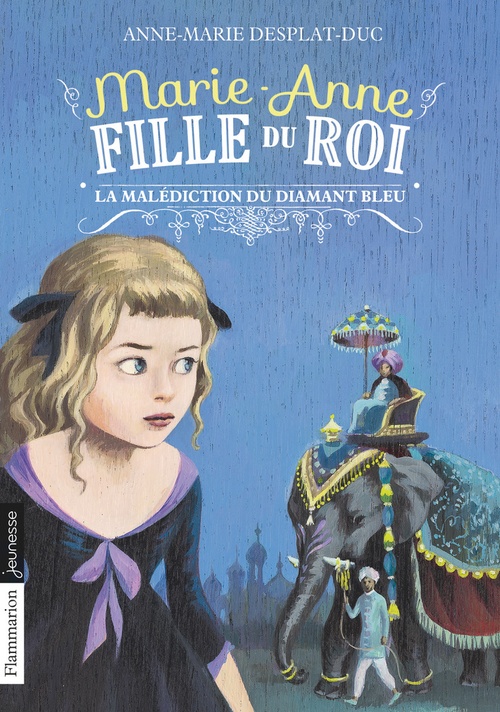 Couverture ebook de Marie-Anne, fille du roi (Tome 5) - La malédiction du diamant bleu, de Anne-Marie Desplat-Duc