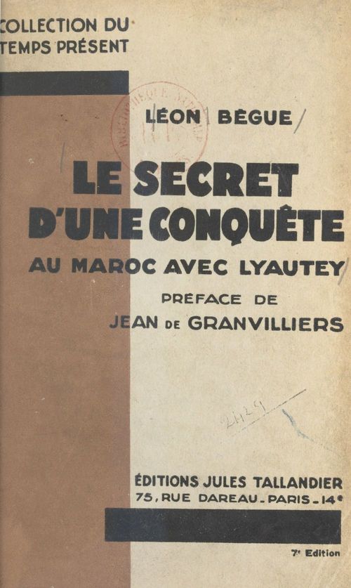 ebook cover of Le secret d'une conquête, by Leon Begue