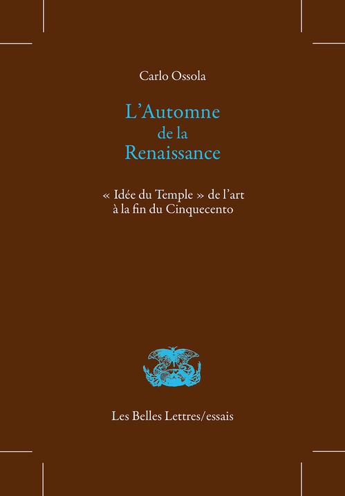 Couverture ebook de L'Automne de la Renaissance, de Carlo Ossola