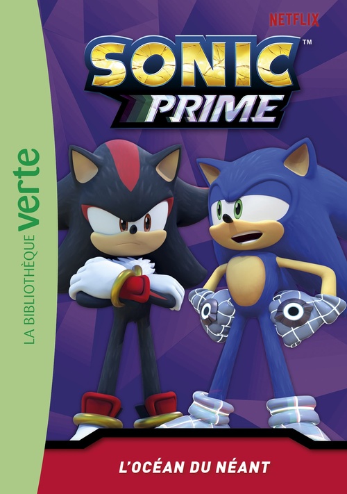 Couverture ebook de Sonic Prime 08 - L'océan du Néant, de Sega