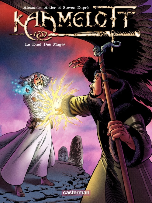 Couverture ebook de Kaamelott (Tome 6) - Le duel des mages, de Alexandre Astier, Steven Dupré