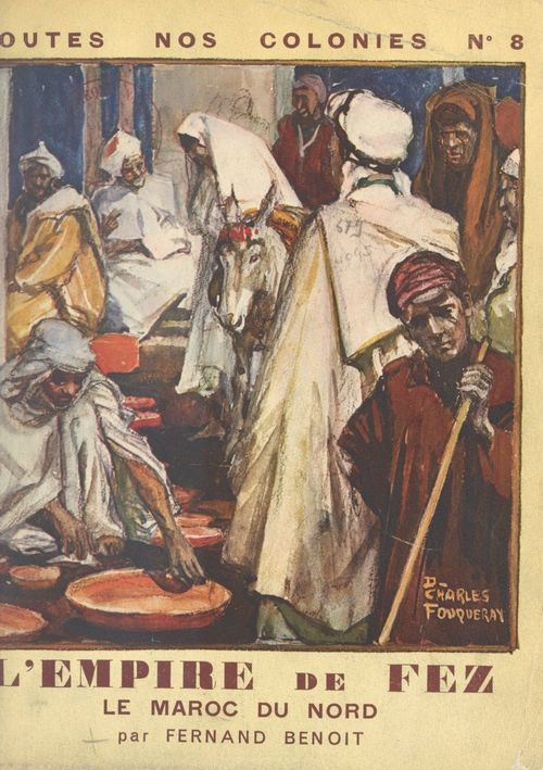 Couverture ebook de L'Empire de Fez, de Fernand Benoit