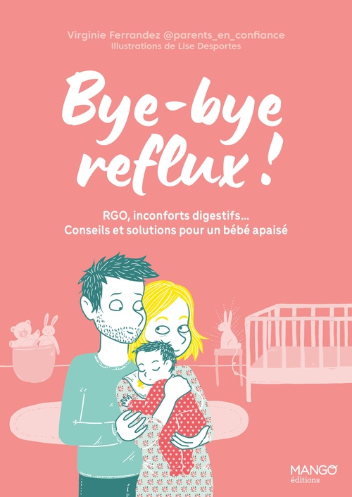 Couverture ebook de Bye-bye reflux !, de Virginie Ferrandez