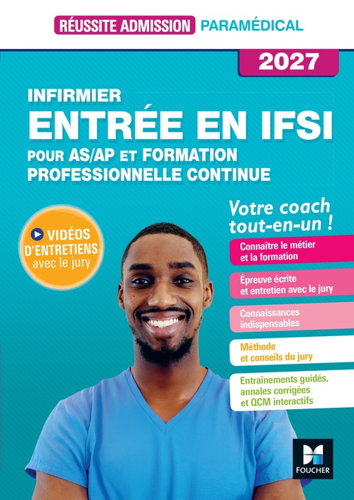 ebook cover of Réussite admission IFSI - Formation professionnelle Continue + AS/AP 2027, by Jackie Pillard, Denise Laurent