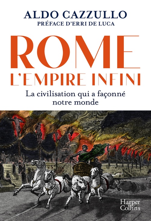 Couverture ebook de Rome : l'Empire infini., de Aldo Cazzullo