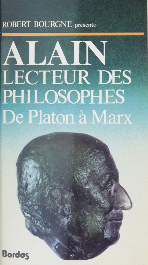 Couverture ebook de Alain : lecteur des philosophes, de Bourgne