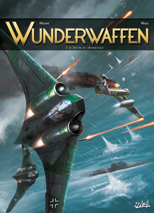 ebook cover of Wunderwaffen T6 - Le Spectre de l'Antarctique, by Richard D. Nolane