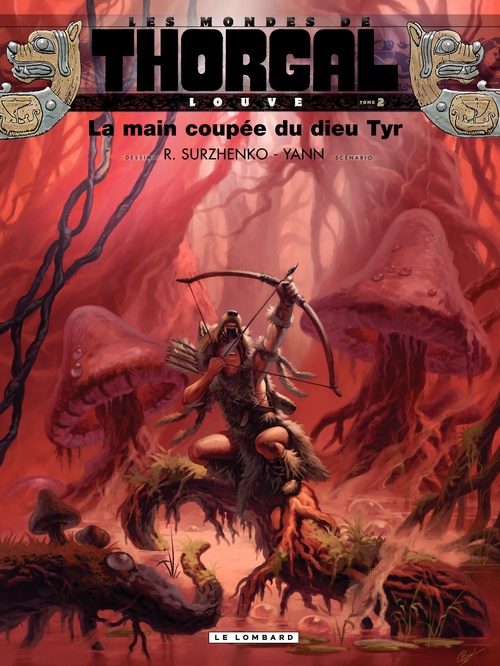 Couverture ebook de Louve - tome 2 - La main coupée du dieu Tyr, de Roman Surzhenko, Yann