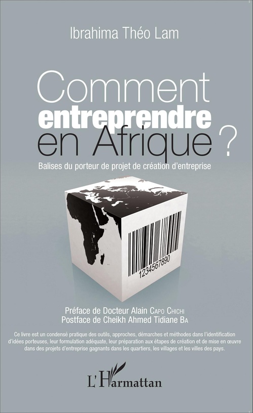 Couverture ebook de Comment entreprendre en Afrique?, de Ibrahima Théo Lam