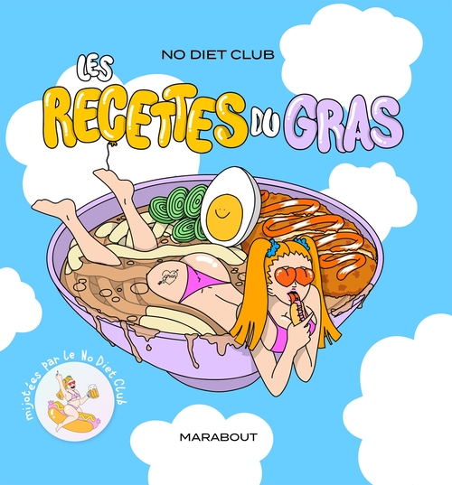 ebook cover of No Diet club - Les recettes du gras, by No Diet Club