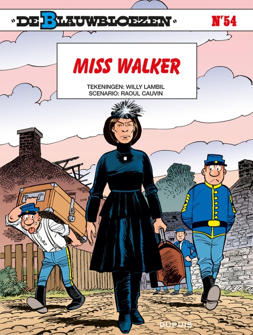 ebook cover of Miss Walker, by Cauvin