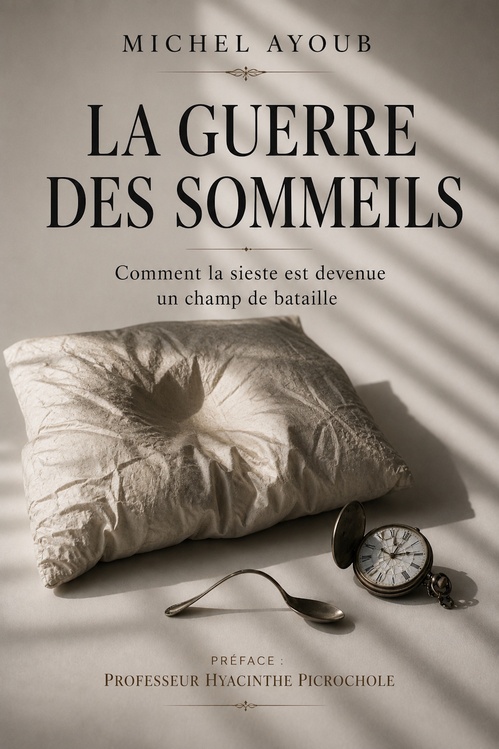 ebook cover of La Guerre des sommeils, by Michel Ayoub