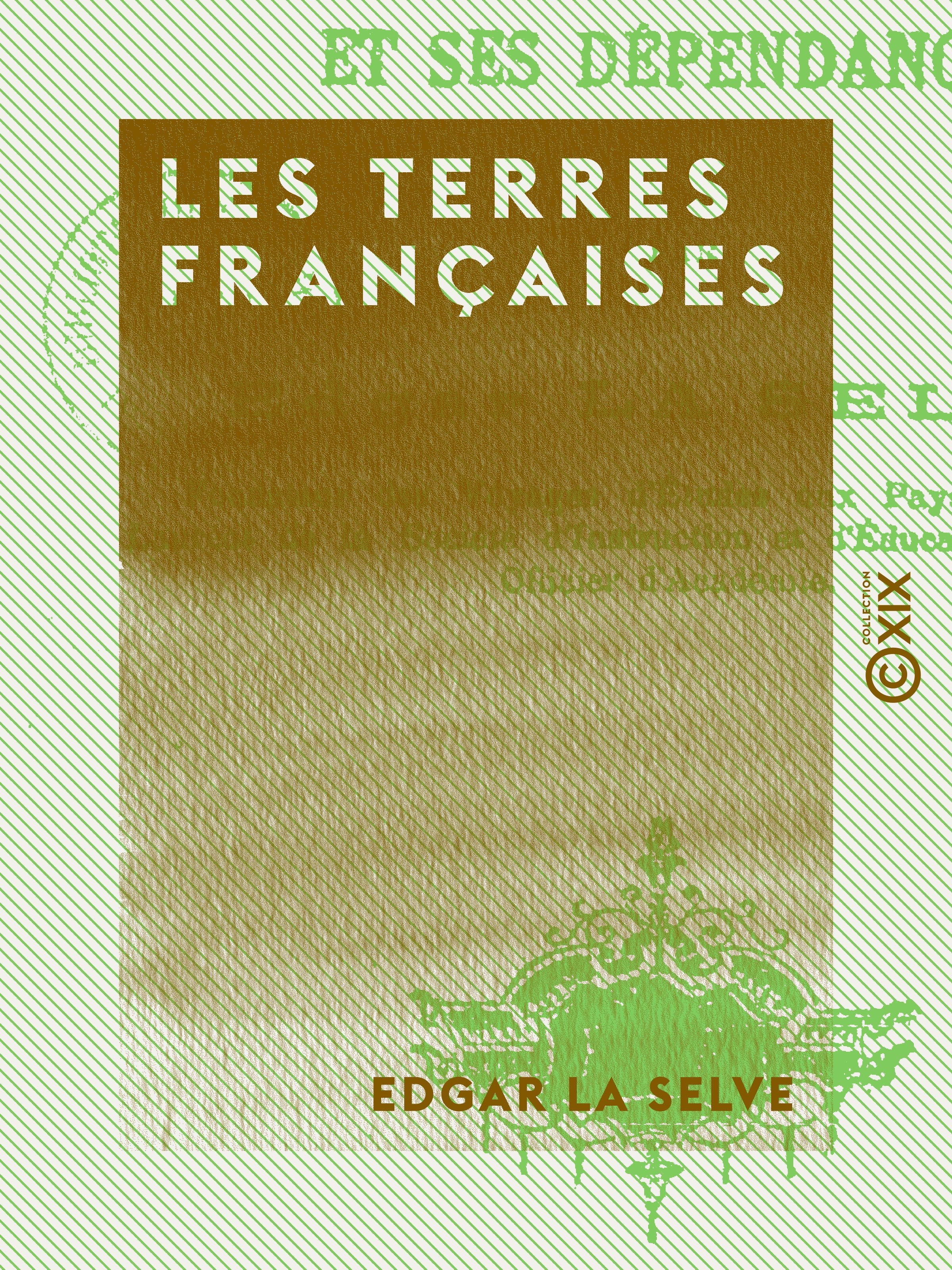 Couverture ebook de Les Terres françaises, de Edgar La Selve