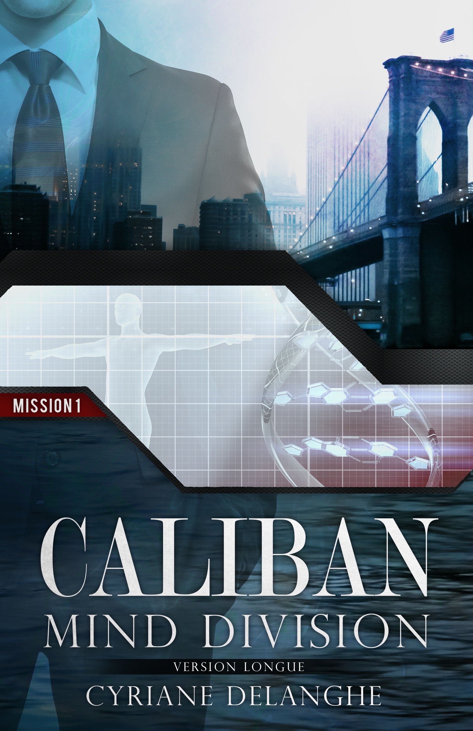 Couverture ebook de Caliban : Mind Division - Mission 1, de Cyriane Delanghe