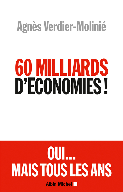 ebook cover of 60 Milliards d'économies !, by Agnès Verdier-Molinié