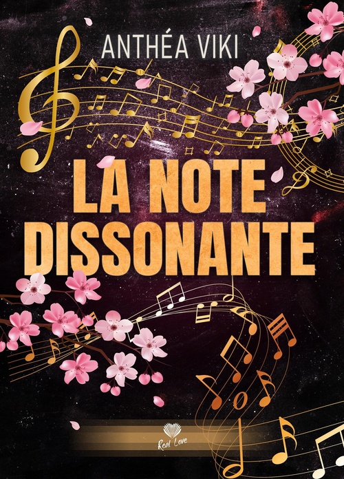 ebook cover of La note dissonante, by Anthéa Viki
