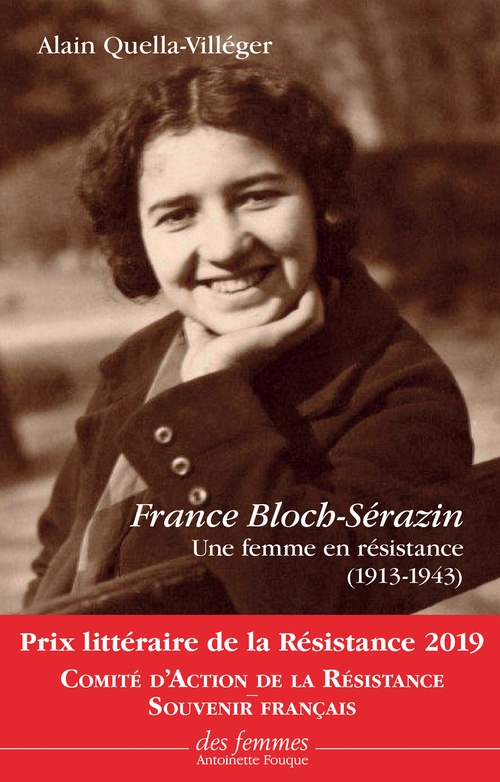 Couverture ebook de France Bloch-Sérazin, de Alain Quella-Villéger