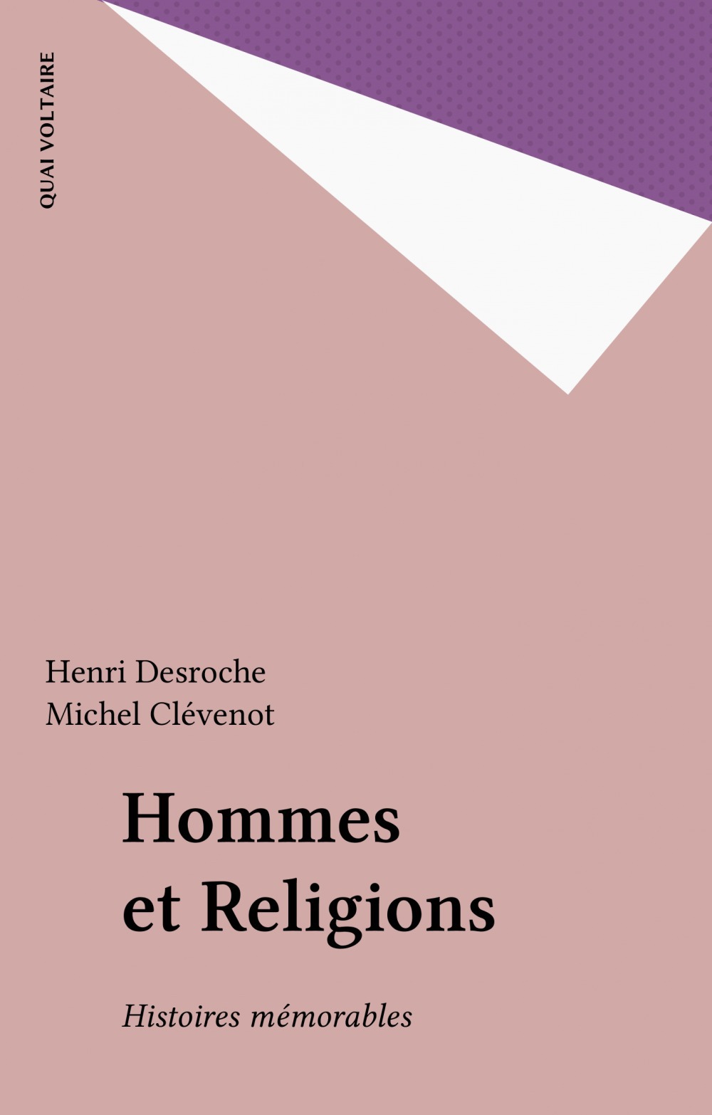 Couverture ebook de Hommes et Religions, de Henri Desroche